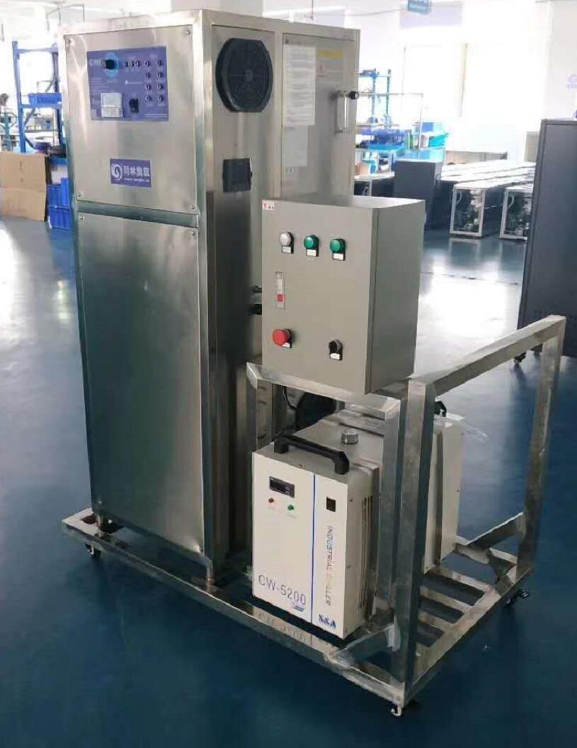 北京某藥廠雙水冷臭氧消毒機(jī)使用現(xiàn)場(chǎng)